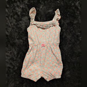 8 for $12 / Healthtex Gray and Orange Kids Romper